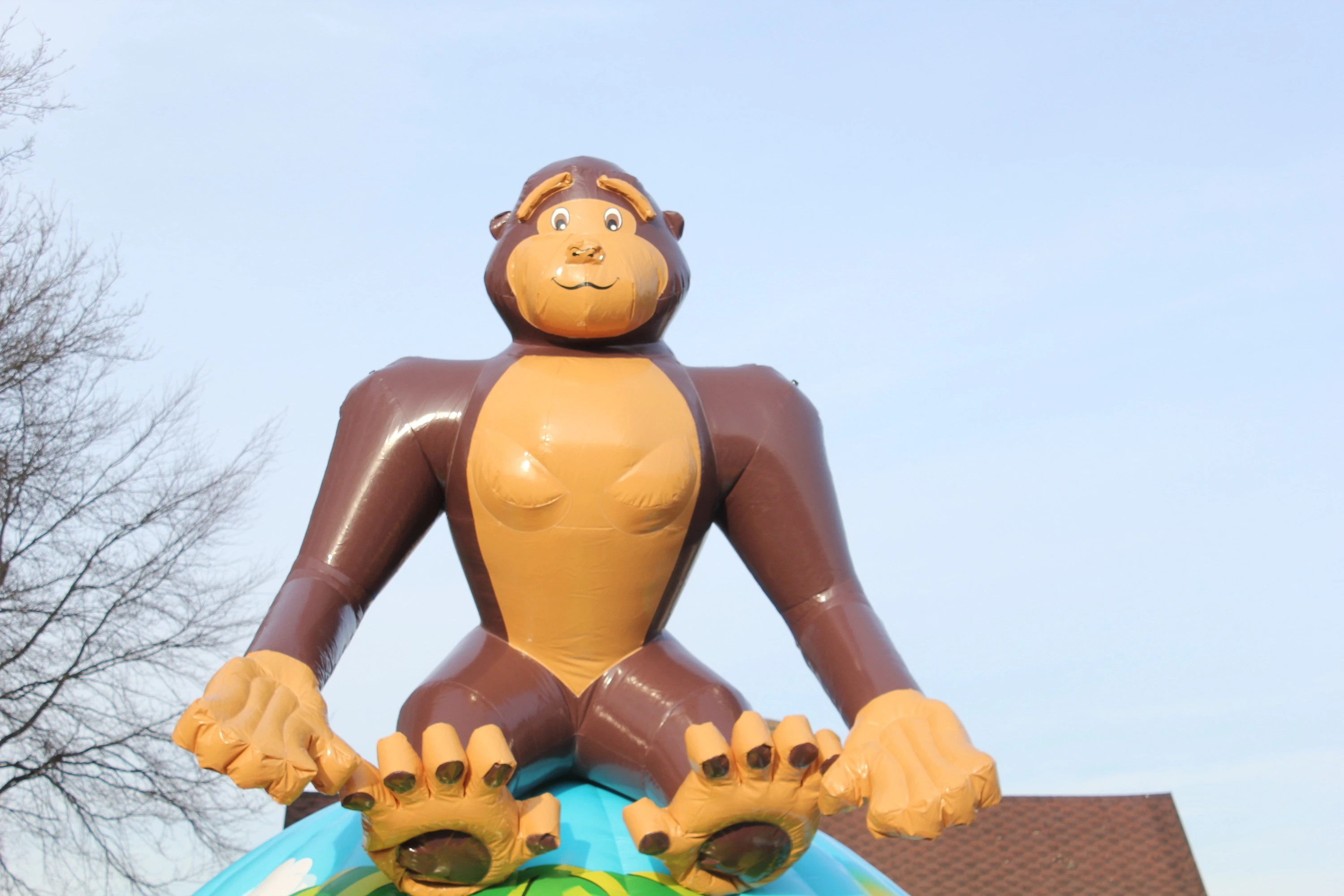 Springkussen monkey